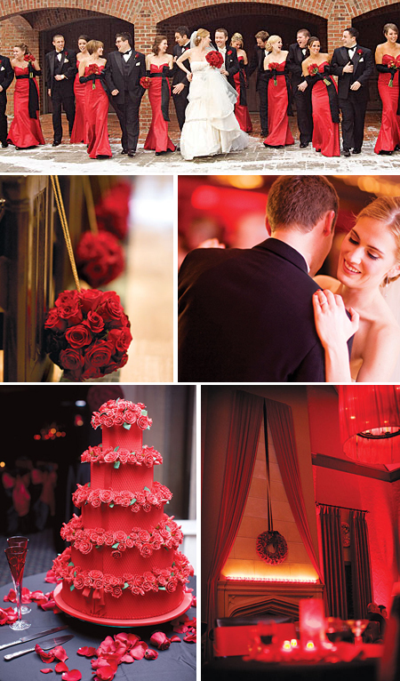 wedding red color