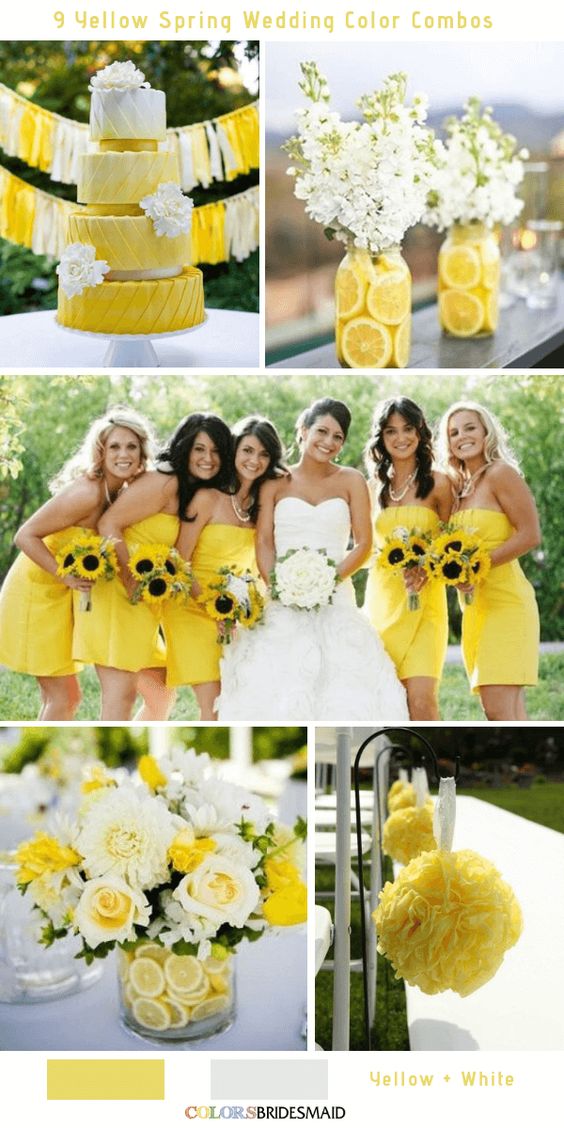 wedding yellow color
