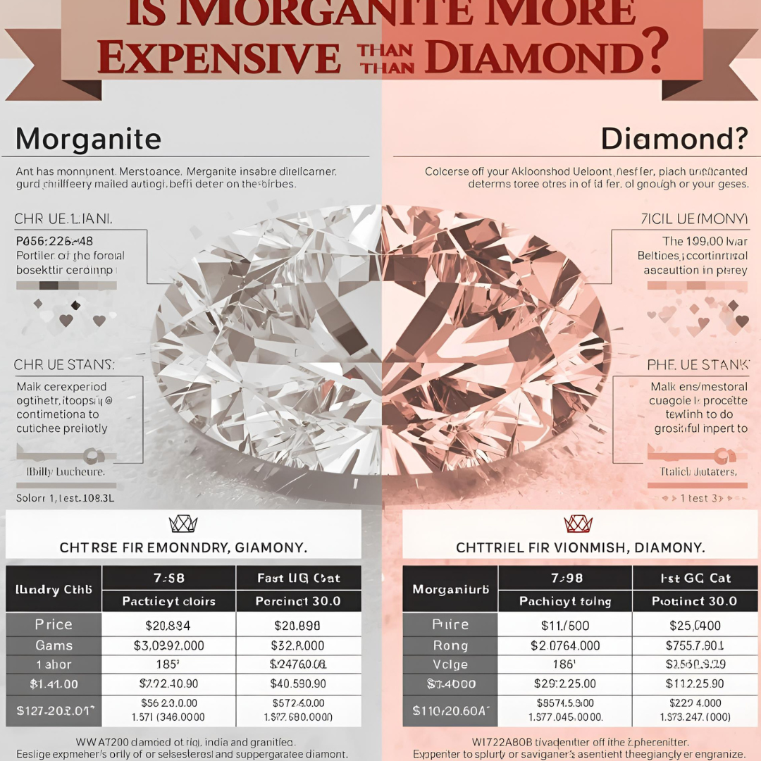 Is Morganite More Expensive Than Diamond