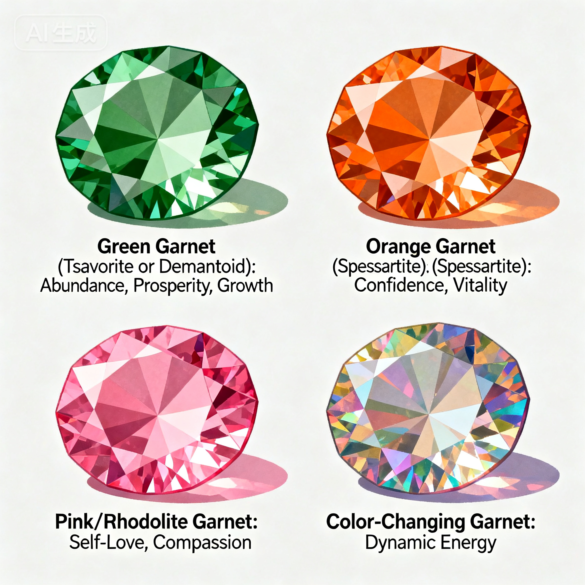 garnet color types