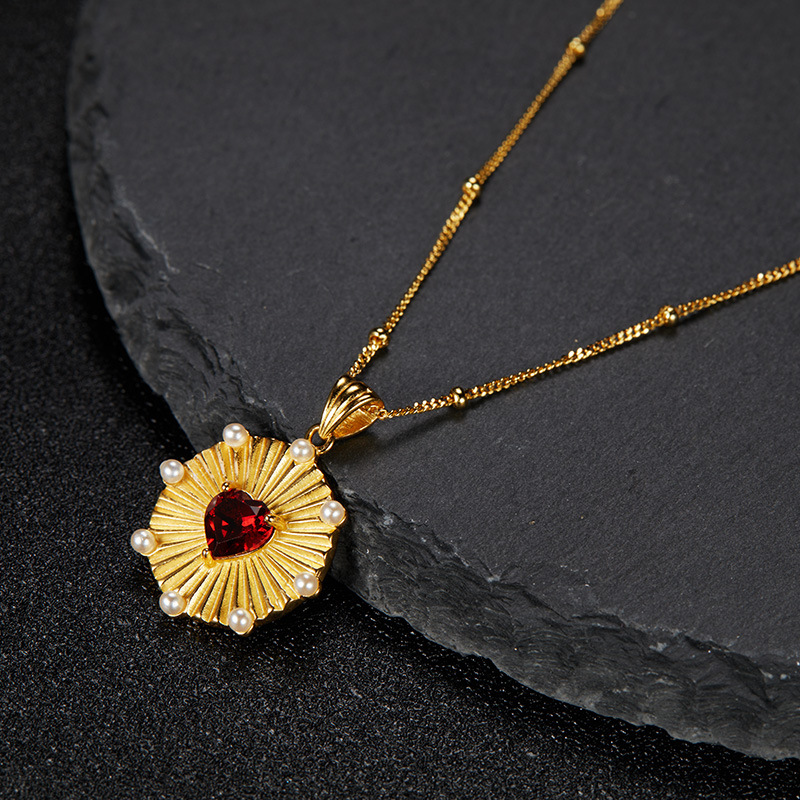 necklace-garnet