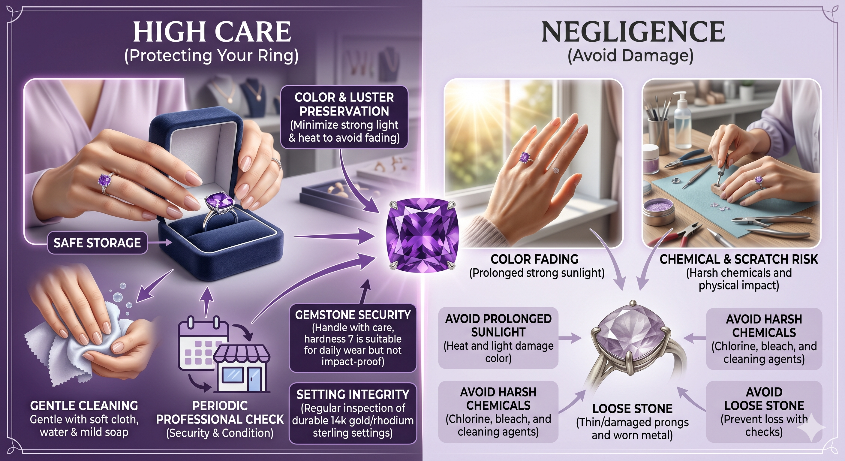 Amethyst advantages and considerations